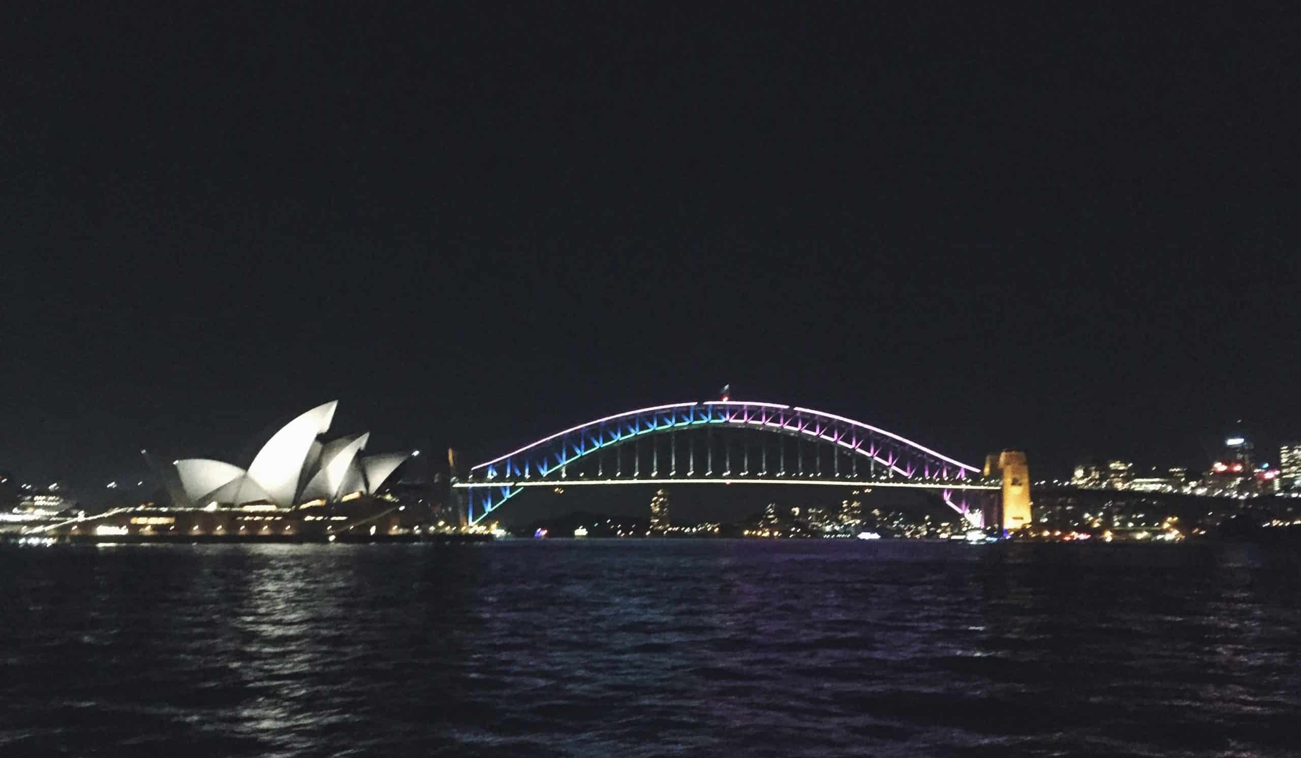 Vivid Light Sydney Australia 