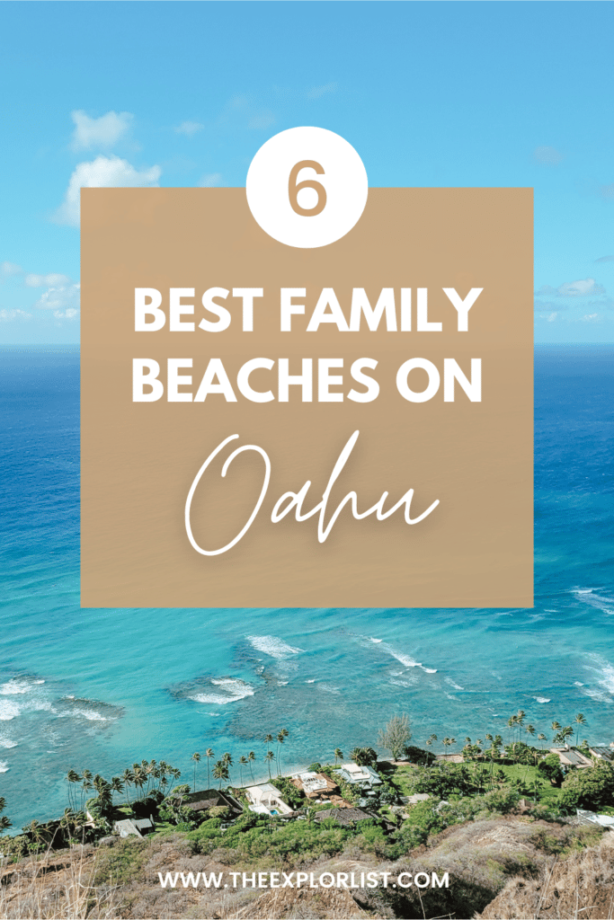 best family beaches on oahu best hawaiian island for family vacation